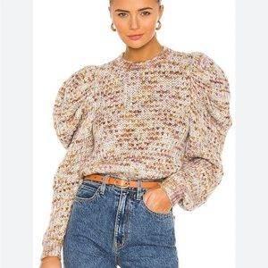 Ulla Johnson Rosina Pullover in Fawn. XS-S. Worn once. Perfect condition